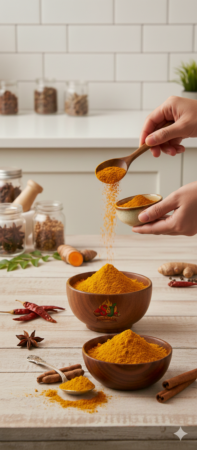 Low RPM Process Rajasthani Turmeric Powder - Image 3