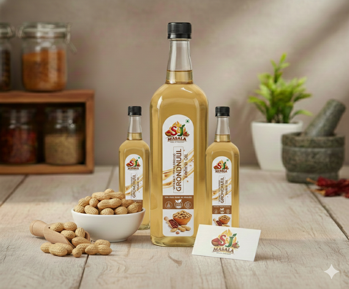 Wooden Pressed Ground Nut Oil - Image 3